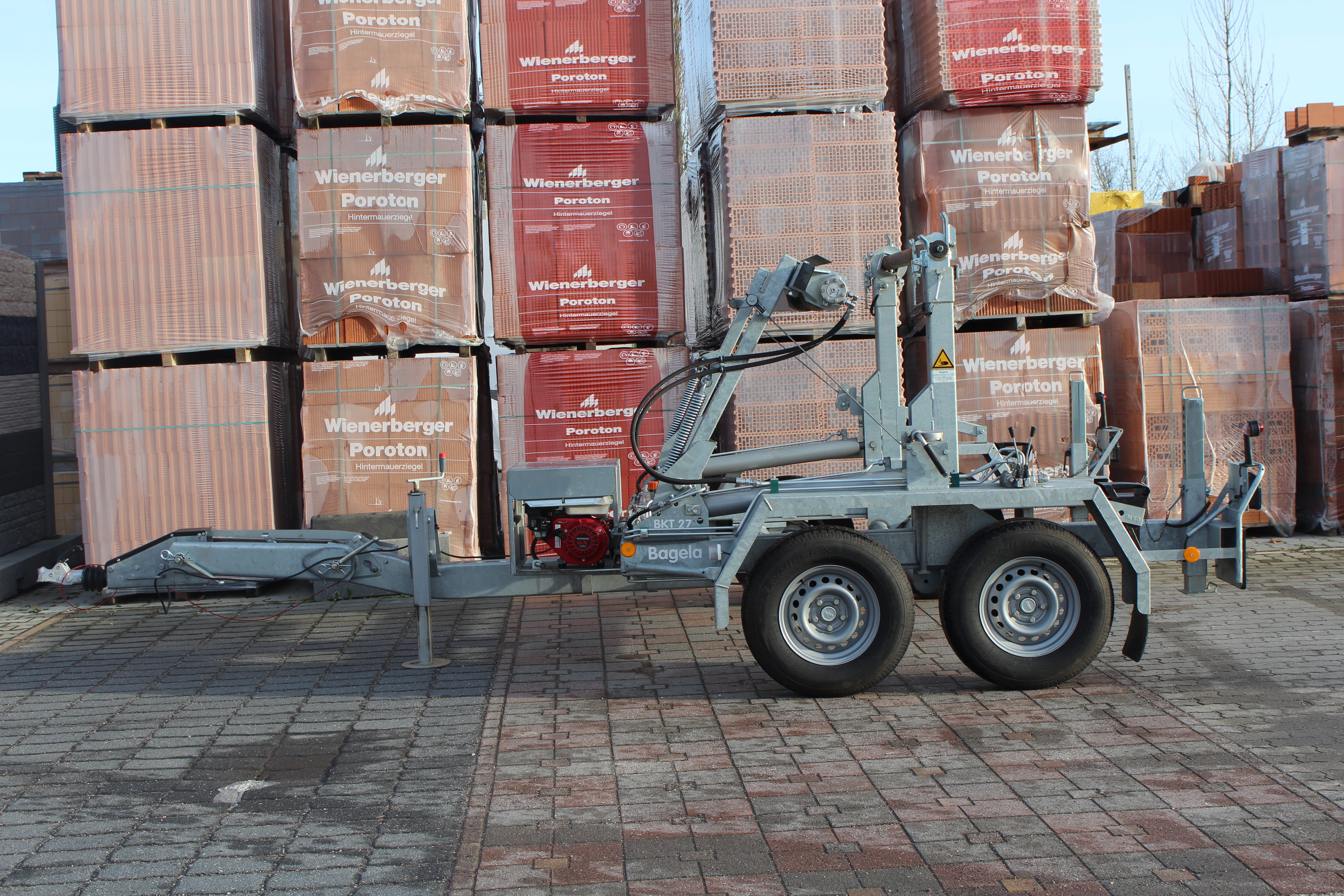Kabeltrommeltransportwagen Bagela BKT 127 