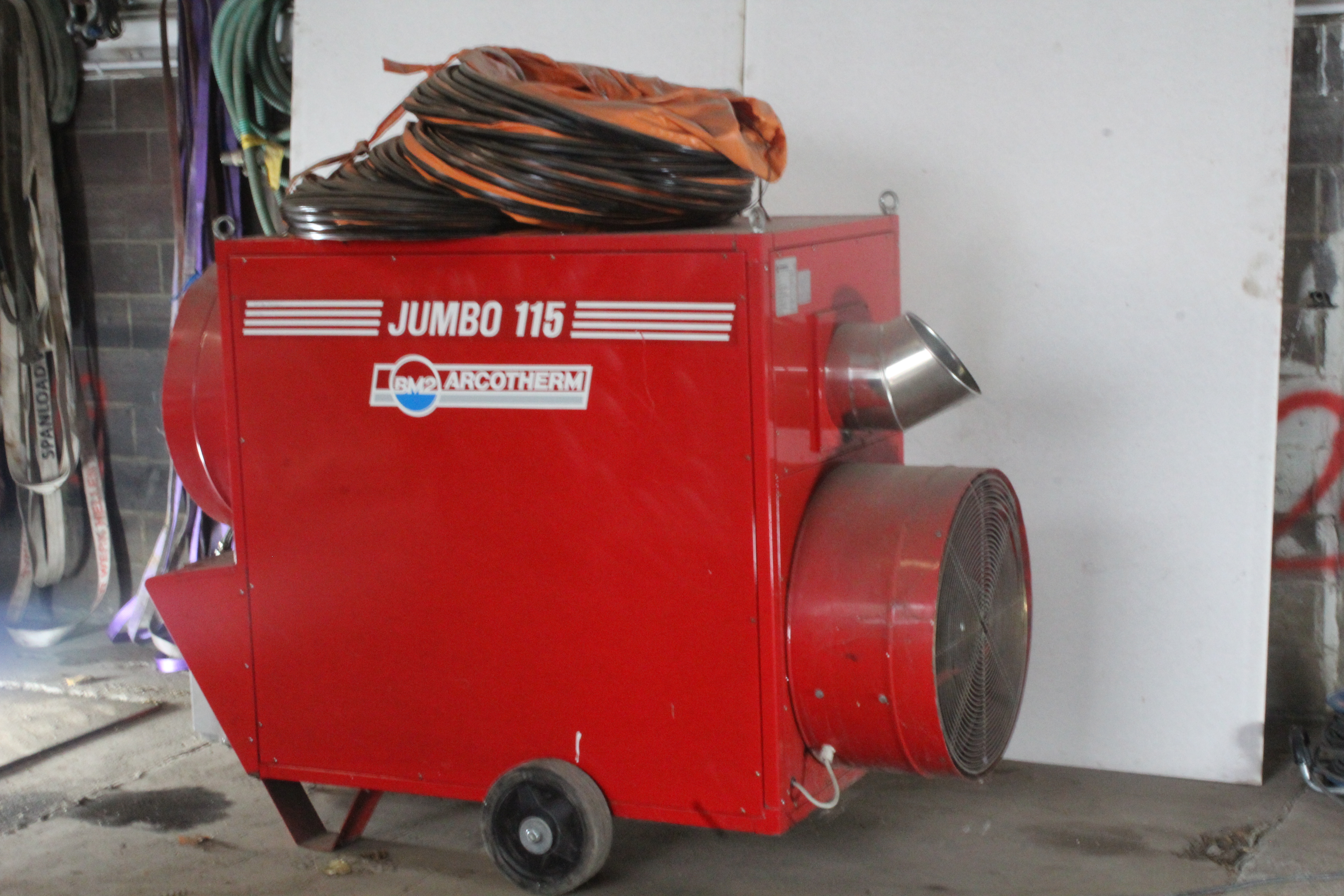 Warmluftheizer JUMBO 115 T