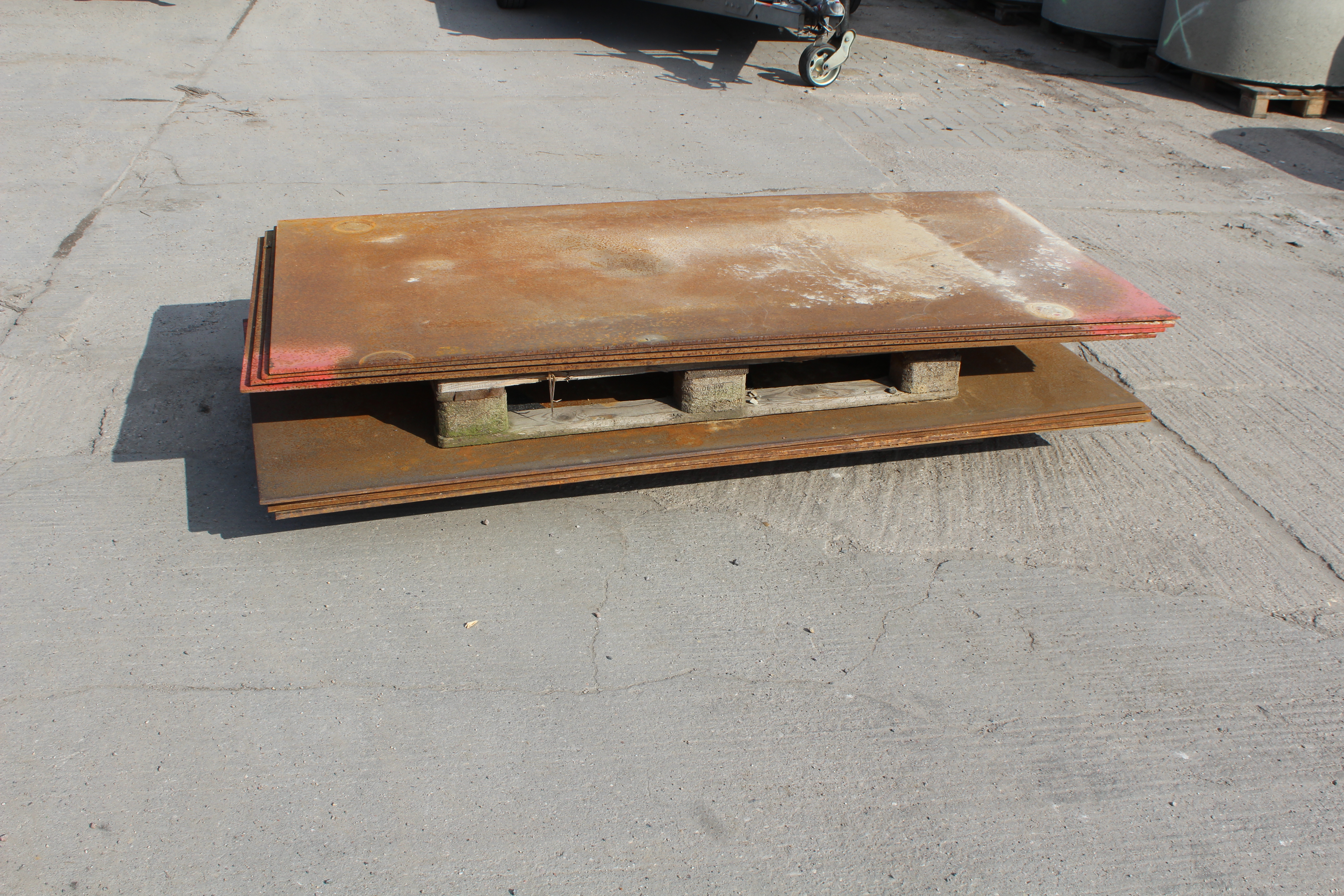 Stahlplatten 1m x 2m