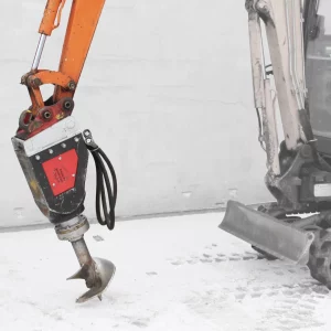 Black Splitter mit Stubbenbohrer