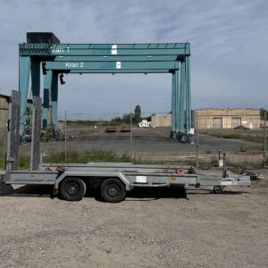 Baumaschinenanhänger Humbauer