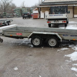 Baumaschinenanhänger Humbauer