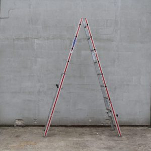 Bockleiter, 4-stufig teleskopierbar