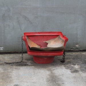 Einhängevorrichtung (Aufnahmevorrichtung) für Schuttrutschen am Gerüst